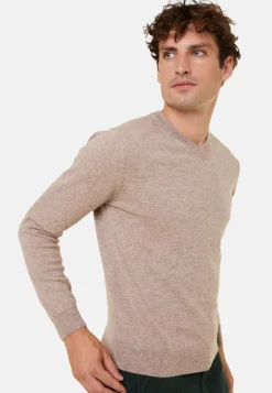 Montagut Cashmere V-neck sweater - Evann