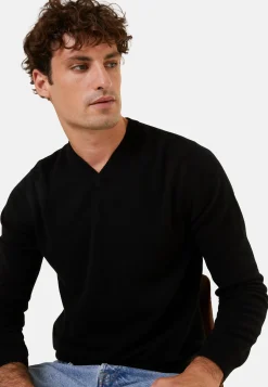 Montagut Cashmere V-neck sweater - Evann