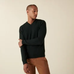 Montagut Cashmere V-neck sweater - Evann