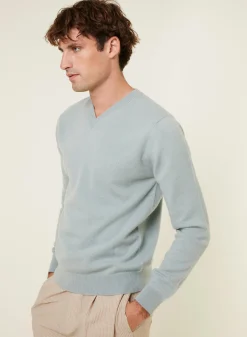 Montagut Cashmere V-neck sweater - Evann