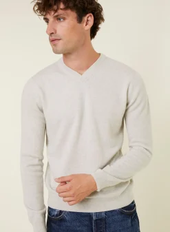 Montagut Cashmere V-neck sweater - Evann