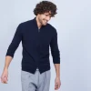 Montagut Cashmere zipper waistcoat without pockets - Marc Antoine