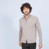 Montagut Cashmere zipper waistcoat without pockets - Marc Antoine
