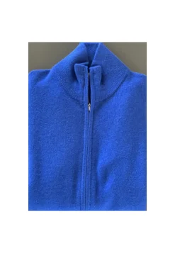 Montagut Cashmere zipper waistcoat without pockets - Marc Antoine