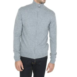Montagut Cashmere zipper waistcoat without pockets - Marc Antoine