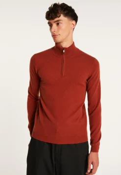 Montagut Cashmere zip-up 2-ply jumper - Emile