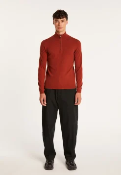 Montagut Cashmere zip-up 2-ply jumper - Emile