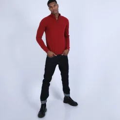 Montagut Cashmere zip-up 2-ply jumper - Emile