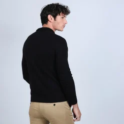Montagut Cashmere zip-up 2-ply jumper - Emile