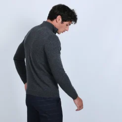 Montagut Cashmere zip-up 2-ply jumper - Emile
