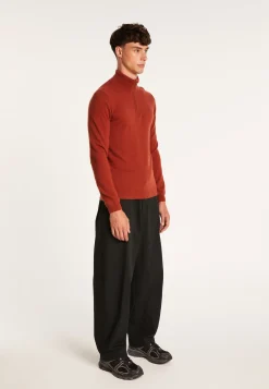 Montagut Cashmere zip-up 2-ply jumper - Emile