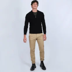 Montagut Cashmere zip-up 2-ply jumper - Emile