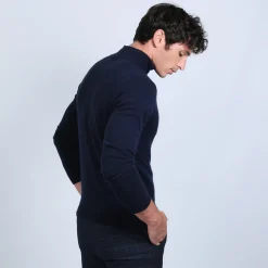 Montagut Cashmere zip-up 2-ply jumper - Emile