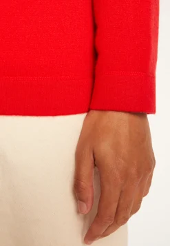 Montagut Cashmere Zip-Up Polo Shirt - Taylor