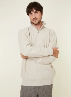 Montagut Cashmere-blend turtleneck sweater - French
