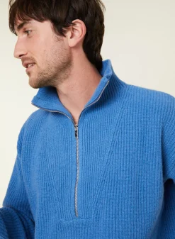 Montagut Cashmere-blend turtleneck sweater - French