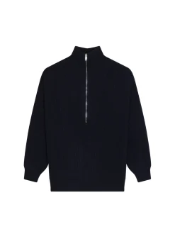 Montagut Cashmere-blend turtleneck sweater - French