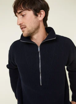 Montagut Cashmere-blend turtleneck sweater - French