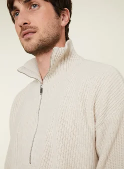 Montagut Cashmere-blend turtleneck sweater - French