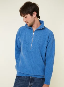 Montagut Cashmere-blend turtleneck sweater - French