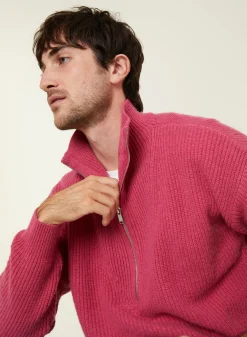 Montagut Cashmere-blend turtleneck sweater - French