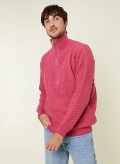 Montagut Cashmere-blend turtleneck sweater - French