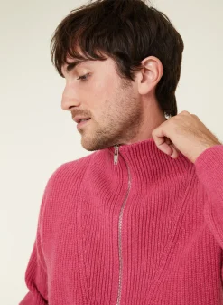 Montagut Cashmere-blend turtleneck sweater - French