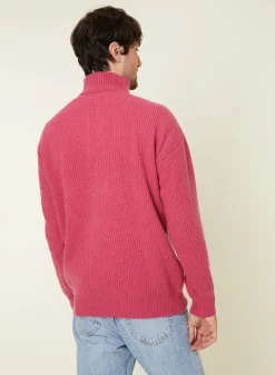 Montagut Cashmere-blend turtleneck sweater - French