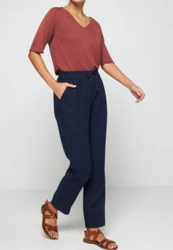 Montagut Casual linen pants - Toscane