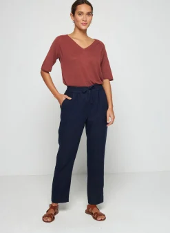 Montagut Casual linen pants - Toscane