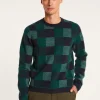 Montagut Checkered cashmere sweater - Amadeo