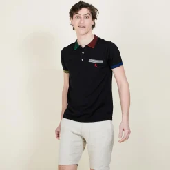 Montagut Colored polo shirt in Fil Lumière - Baptista