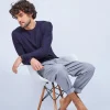 Montagut Cotton and cashmere crew neck jumper - Hizoka