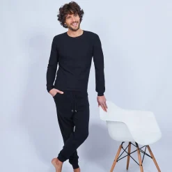Montagut Cotton and cashmere crew neck jumper - Hizoka