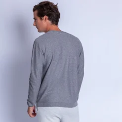 Montagut Cotton and cashmere crew neck jumper - Hizoka