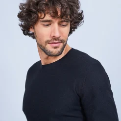 Montagut Cotton and cashmere crew neck jumper - Hizoka