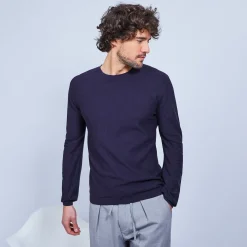 Montagut Cotton and cashmere crew neck jumper - Hizoka