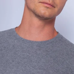 Montagut Cotton and cashmere crew neck jumper - Hizoka