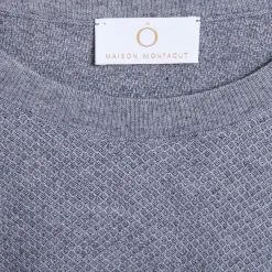 Montagut Cotton and cashmere crew neck jumper - Hizoka