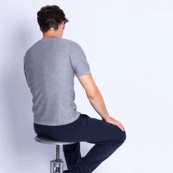 Montagut Cotton and cashmere round neck T-shirt - Hideo