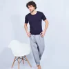 Montagut Cotton and cashmere T-shirt with Tunisian collar - Harumi