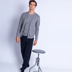 Montagut Cotton and cashmere zip-up cardigan - Hiro