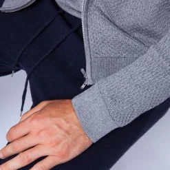 Montagut Cotton and cashmere zip-up cardigan - Hiro