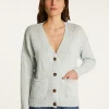 Montagut Cotton and linen cardigan - Naïs