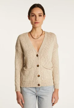 Montagut Cotton and linen cardigan - Naïs