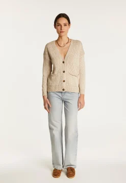 Montagut Cotton and linen cardigan - Naïs