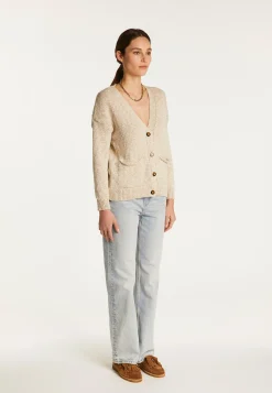 Montagut Cotton and linen cardigan - Naïs