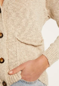 Montagut Cotton and linen cardigan - Naïs