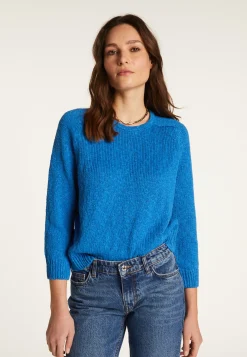 Montagut Cotton and linen crew neck sweater - Nicky