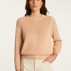 Montagut Cotton and linen crew neck sweater - Nicky